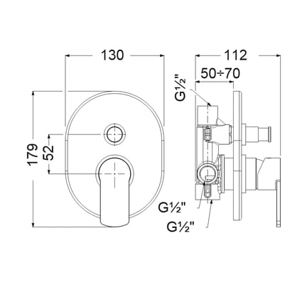 Μπαταρία Εντοιχισμού Glam